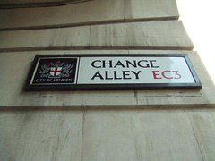 Change Allley sign