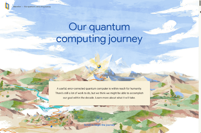 Depicting the journey to building an error-corrected quantum computer