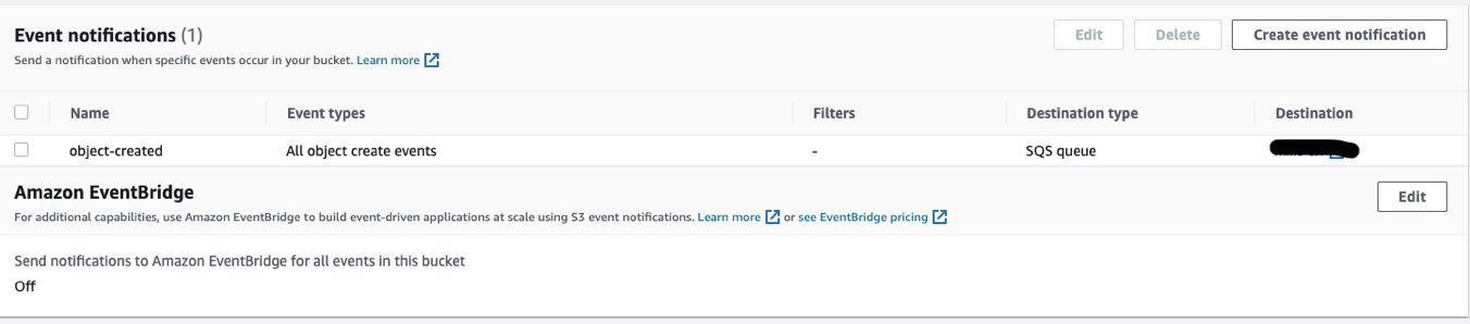 Define event notification