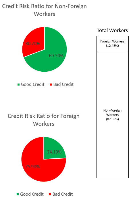 Credit Risk Ratio for Foreign Workers