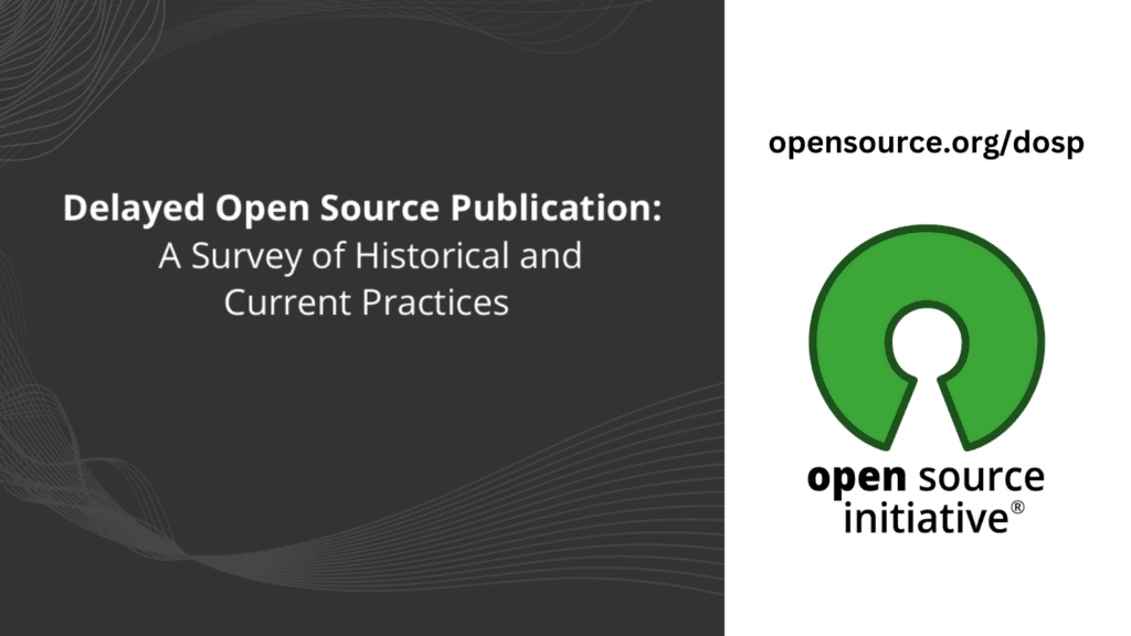 Delayed Open Source Publication