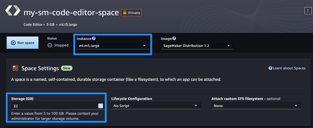 Run Python files in SageMaker Studio spaces using Local Mode