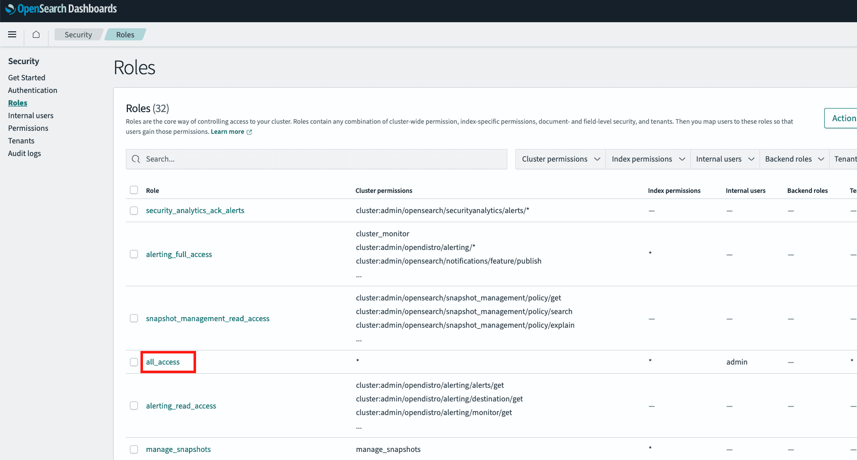 Configure OpenSearch with Lex IAM Role