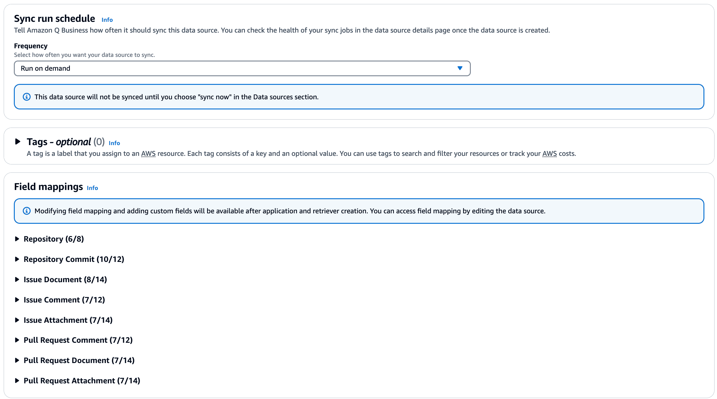 Configure sync scope